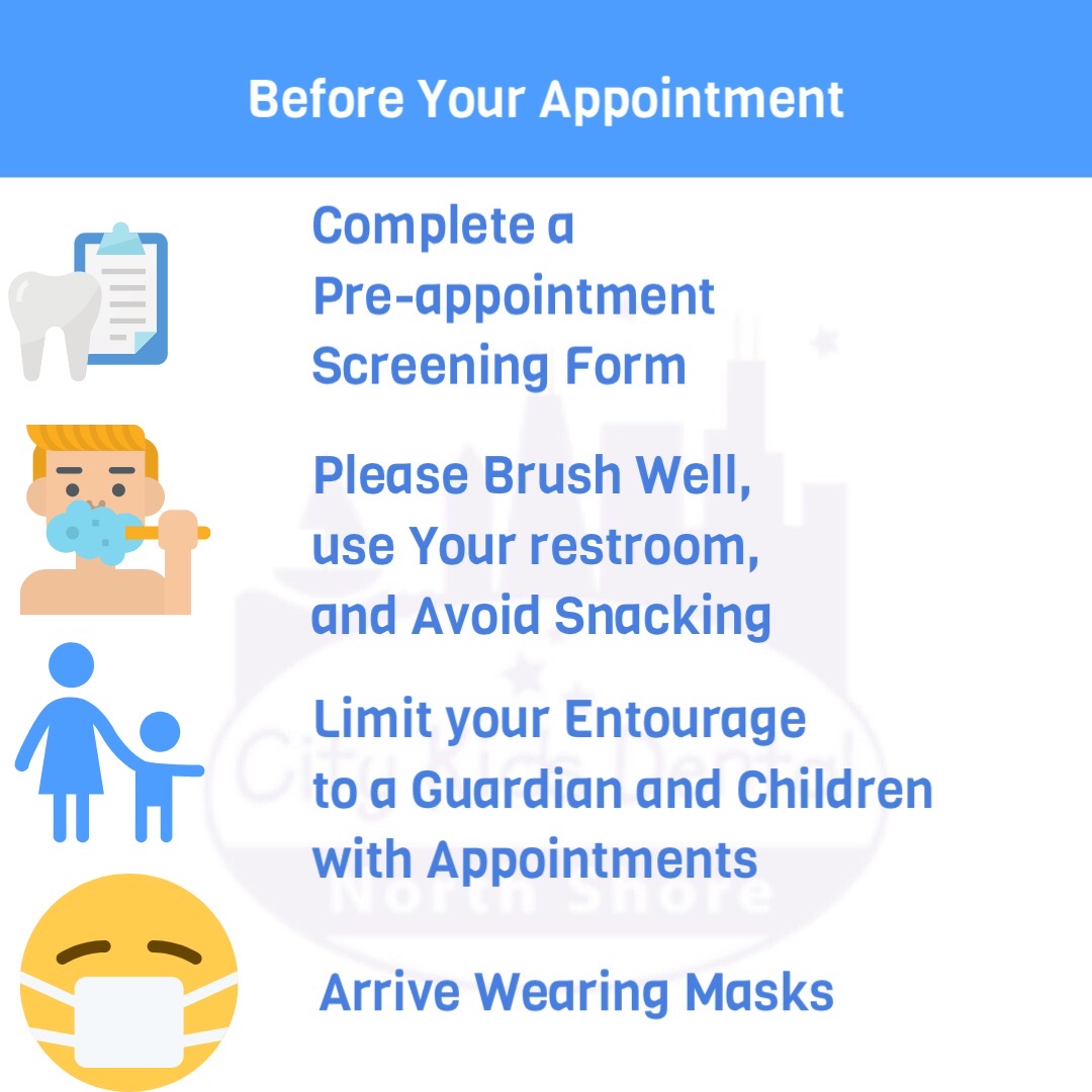 steps before your child's dental appointmet